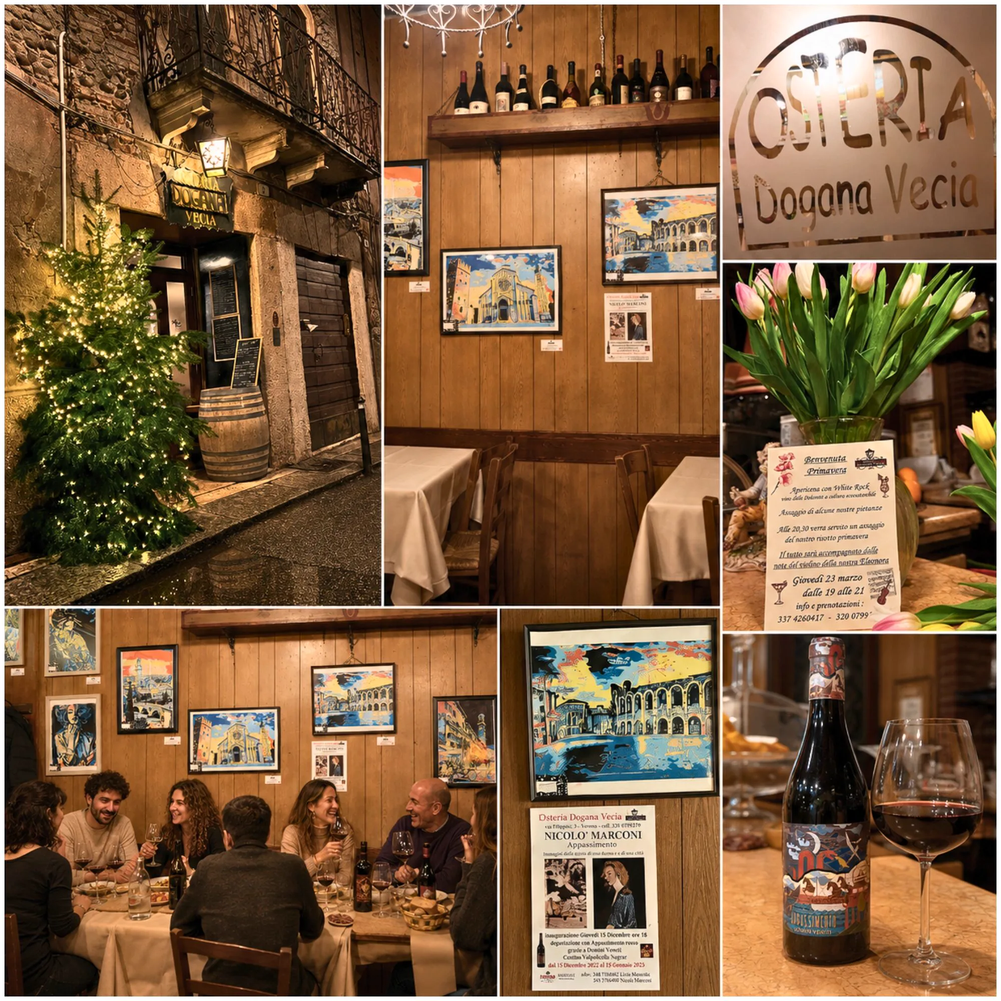 Serata conviviale con musica e brindisi